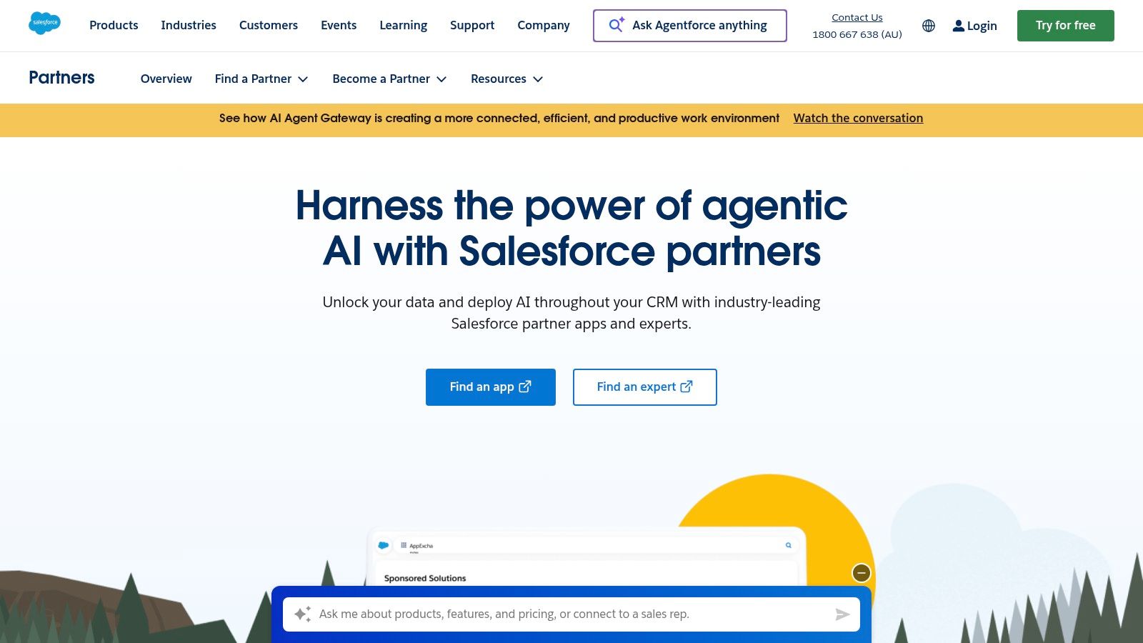 Salesforce Australia – Partners hub