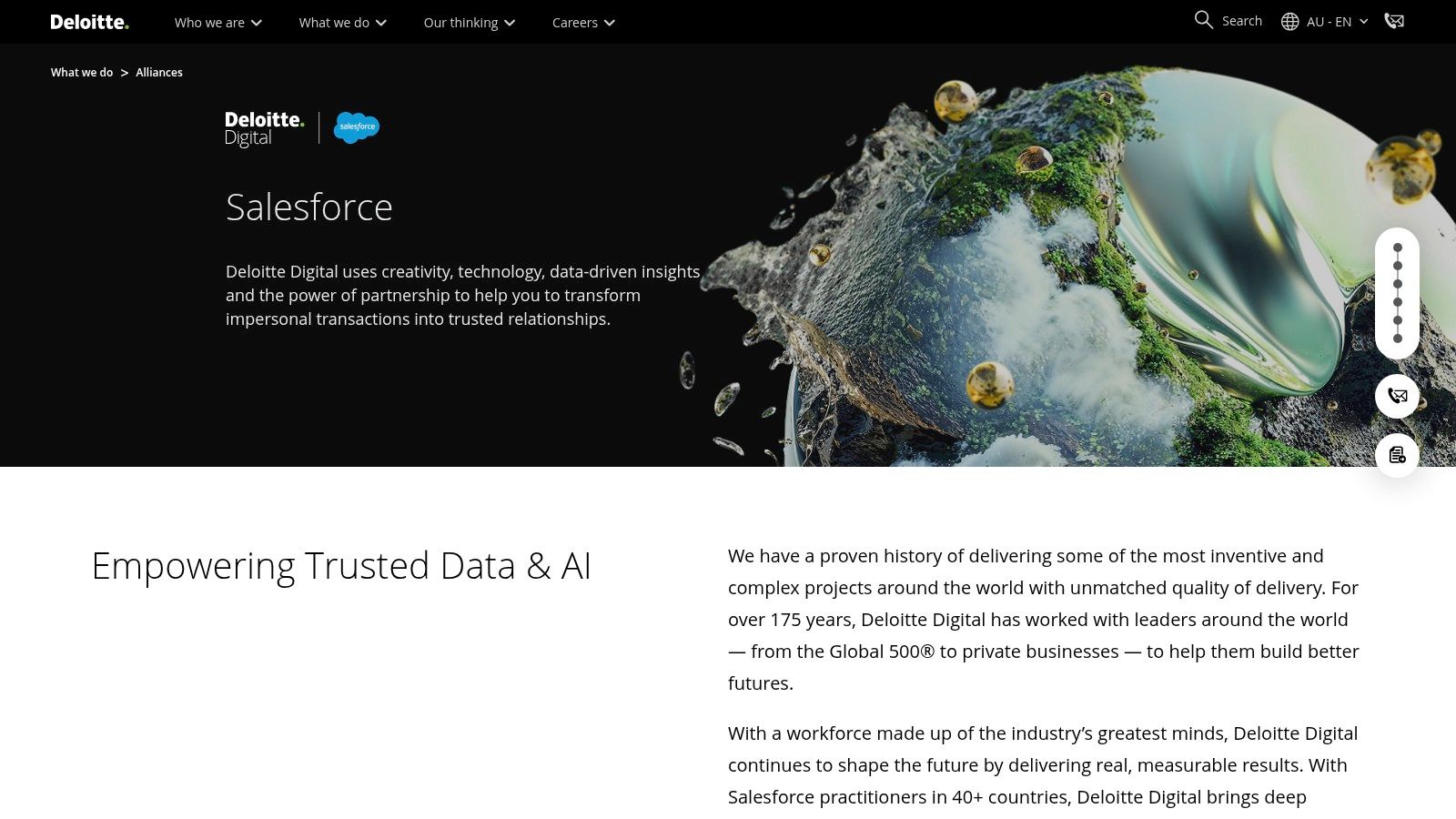 Deloitte Australia (Deloitte Digital) – Salesforce Alliance