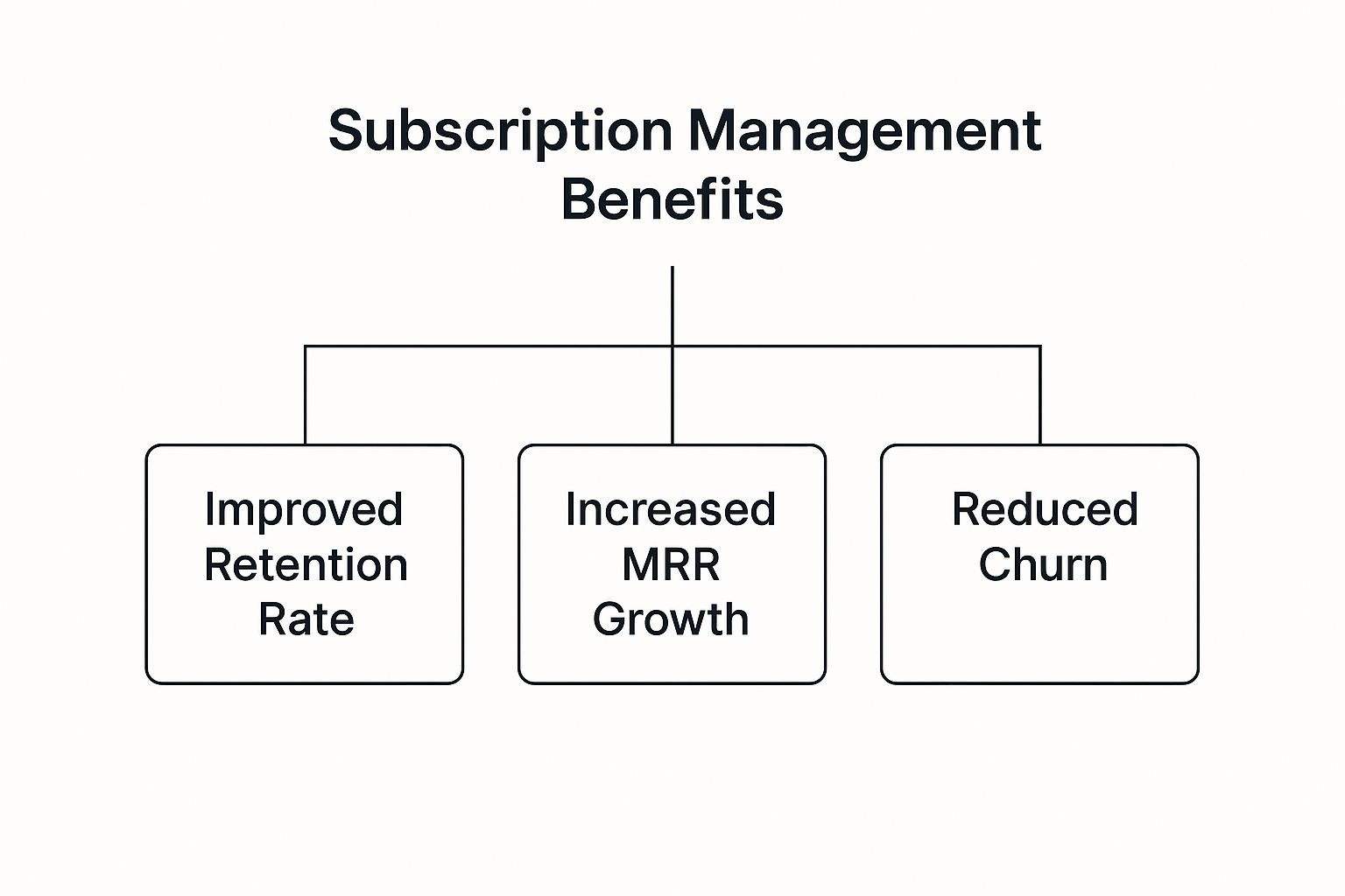 Infographic about subscription management
