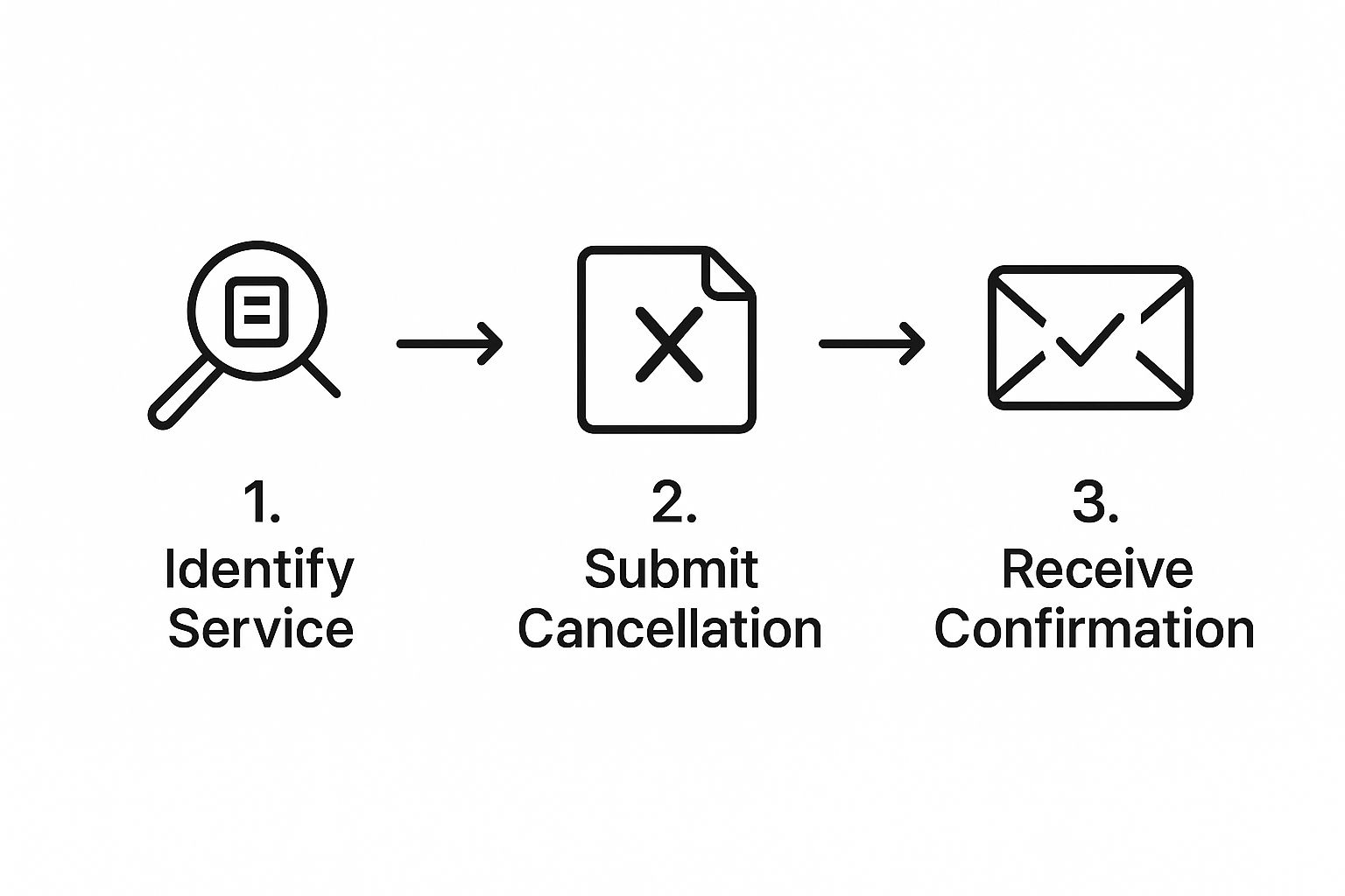 Infographic about cancel unwanted subscriptions