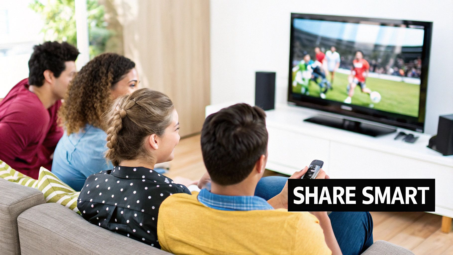 Think of subscription sharing like a potluck dinner