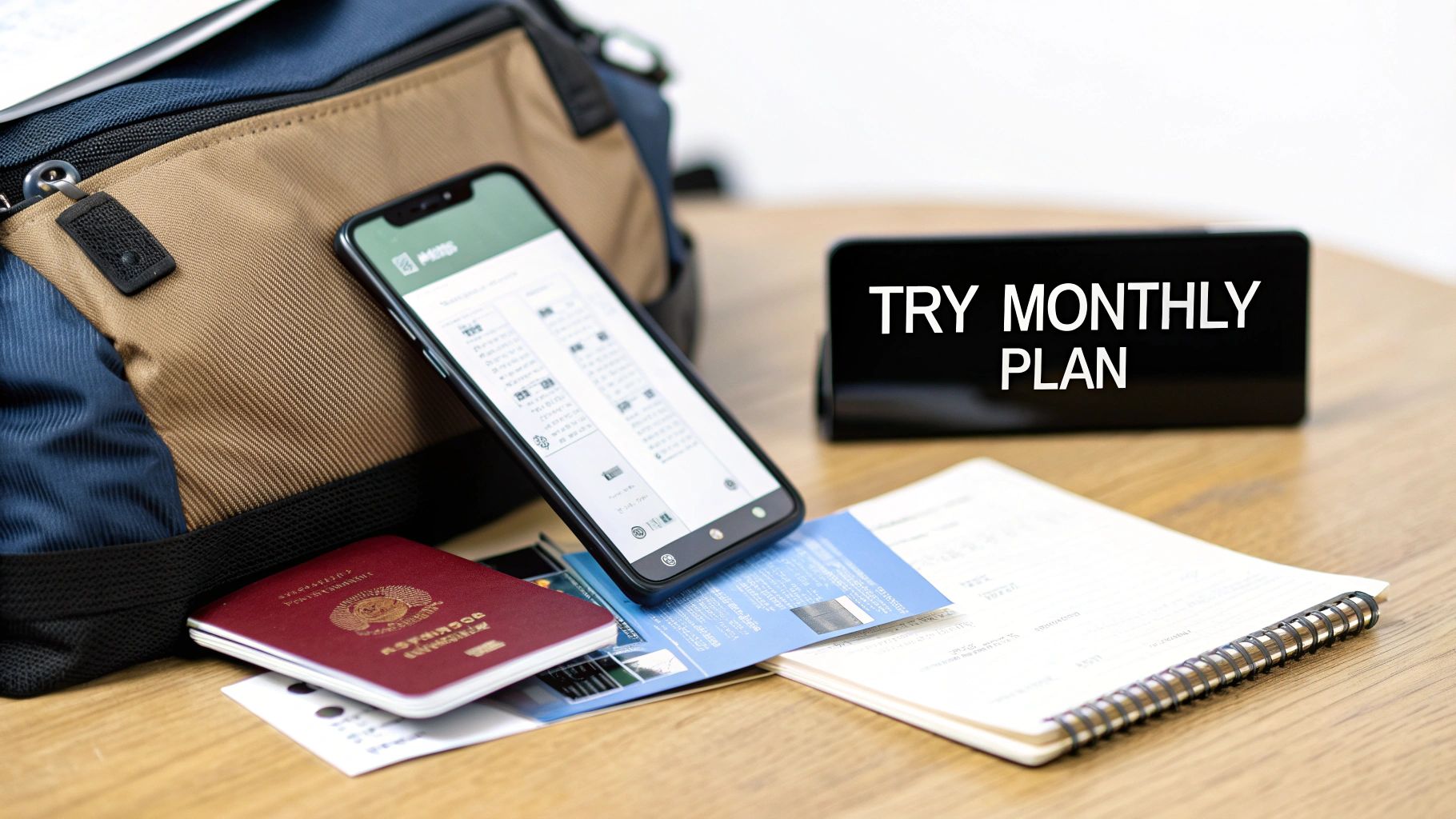 A person using a laptop with the Babbel logo on the screen, indicating a subscription choice