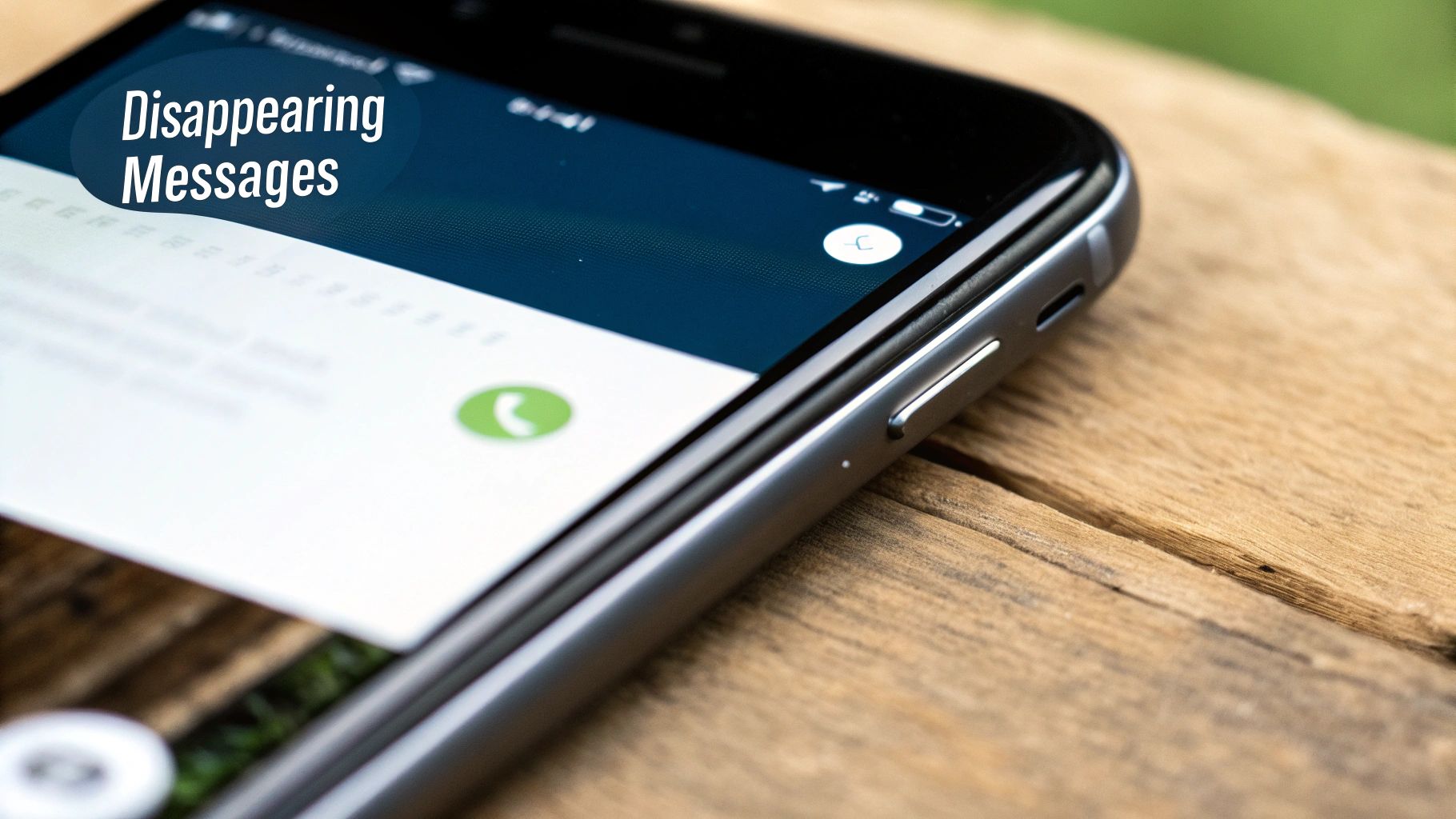 Secure Messaging Apps with Disappearing Messages