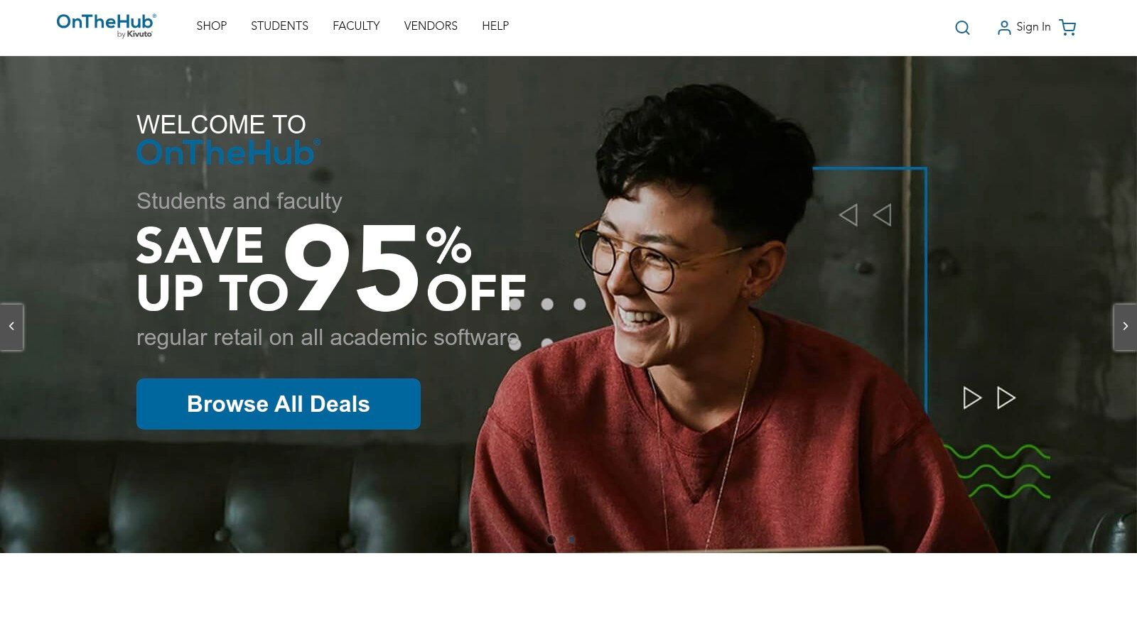 OnTheHub (academic software webstores powered by Kivuto)