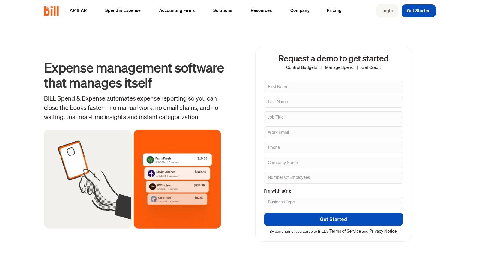 BILL Spend & Expense (formerly Divvy)