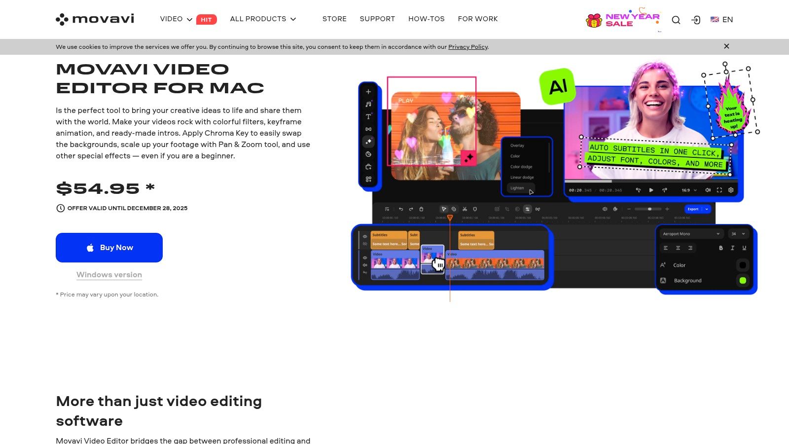 Movavi Video Editor (official)