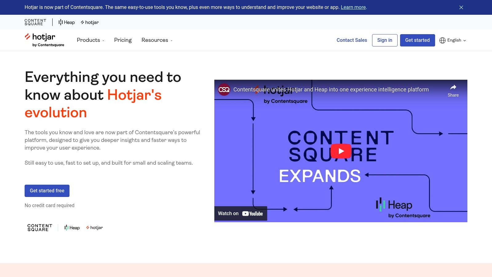 Hotjar (now part of Contentsquare)