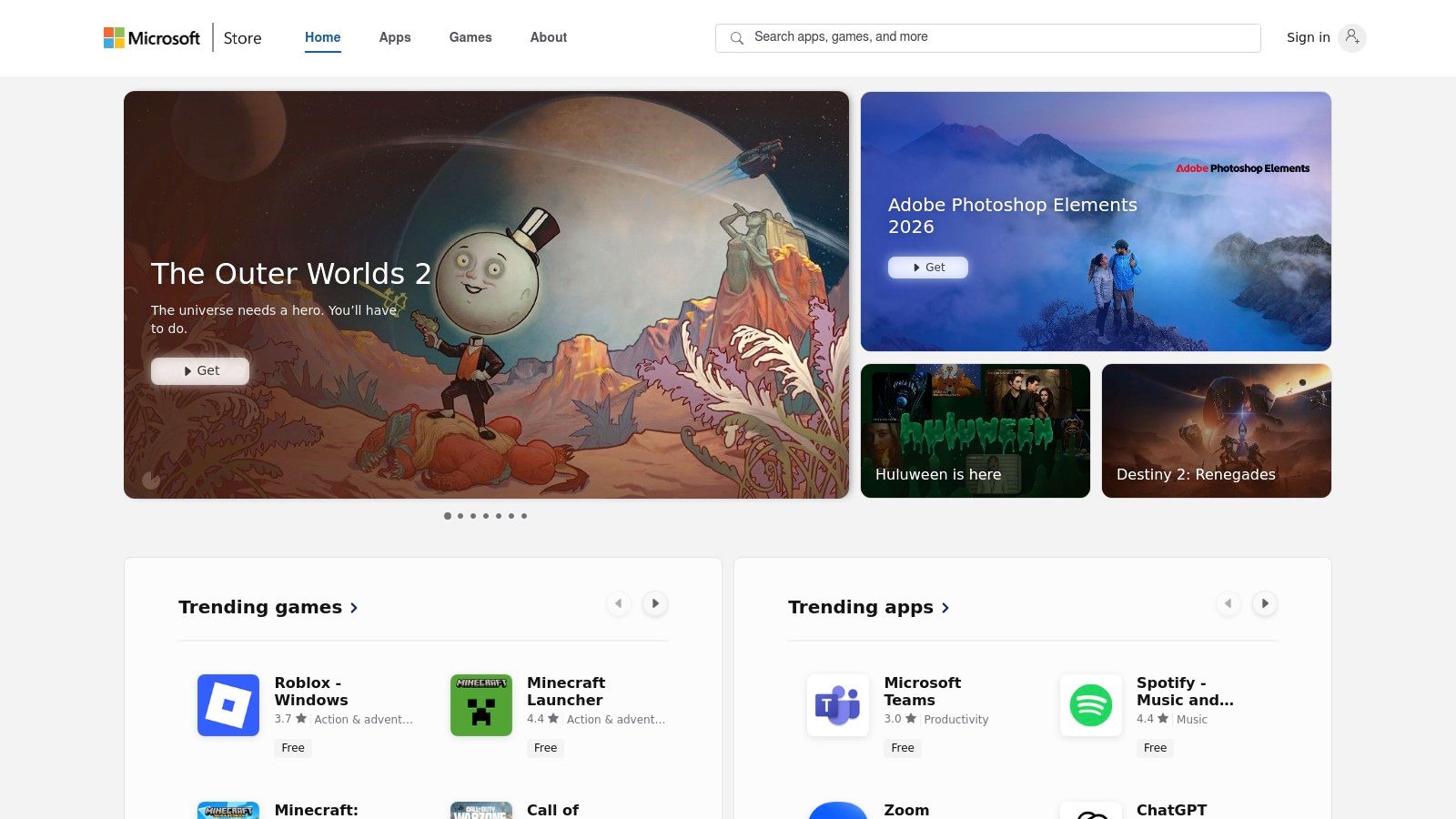 Microsoft Store (Windows)