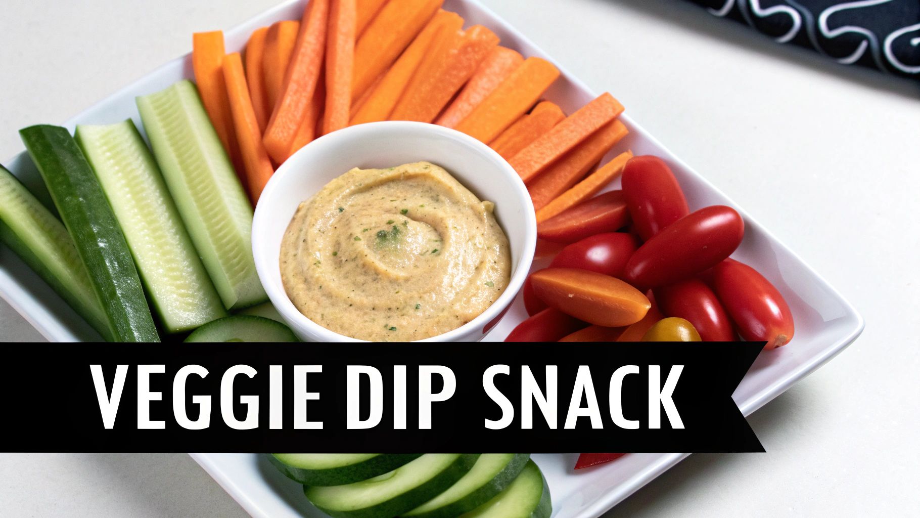 Hummus with Vegetable Sticks