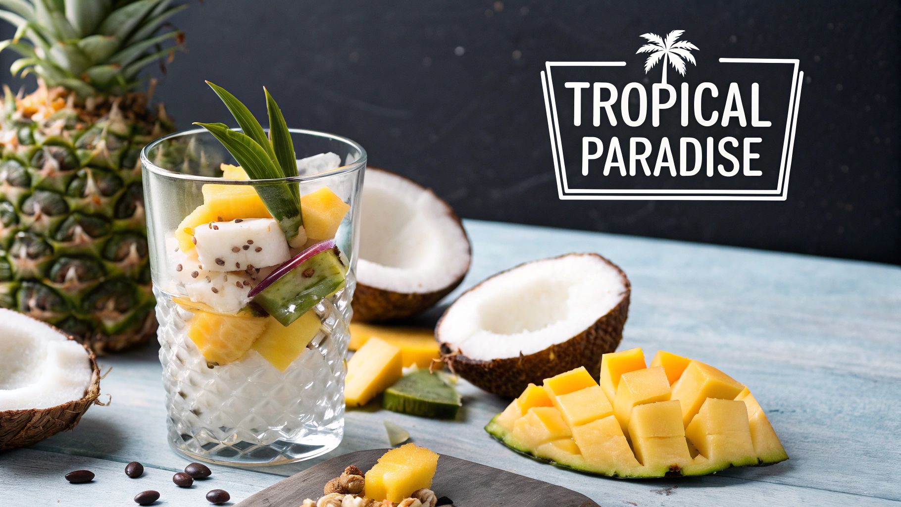 Tropical Paradise Protein Smoothie