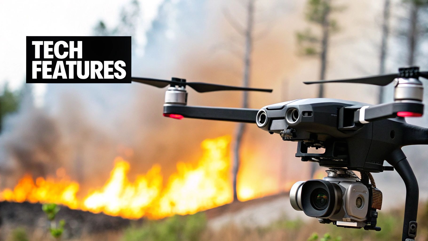 Drones for Firefighting A Modern Guide to Aerial Tech | Evolution ...