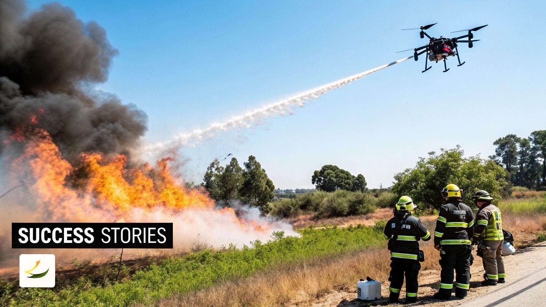 Drones for Firefighting A Modern Guide to Aerial Tech | Evolution ...