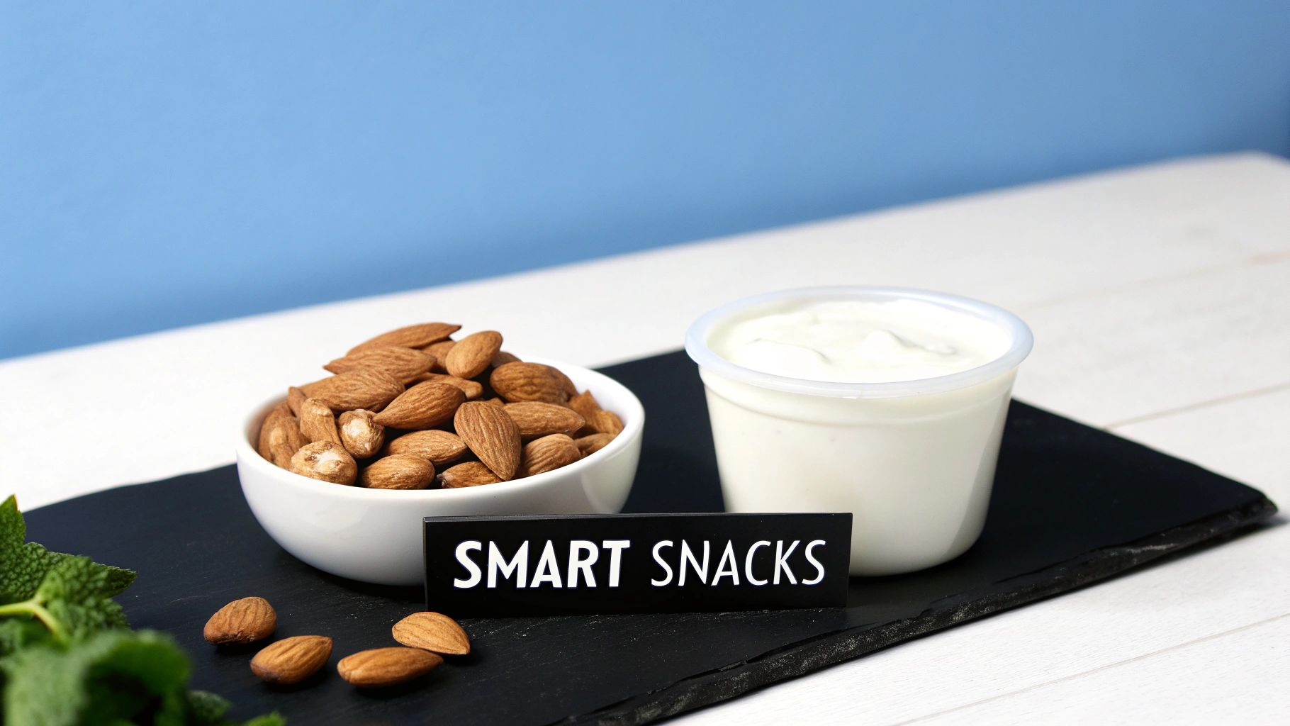 A person meditating peacefully in a calm, sunlit room, symbolizing lifestyle changes to beat cravings.