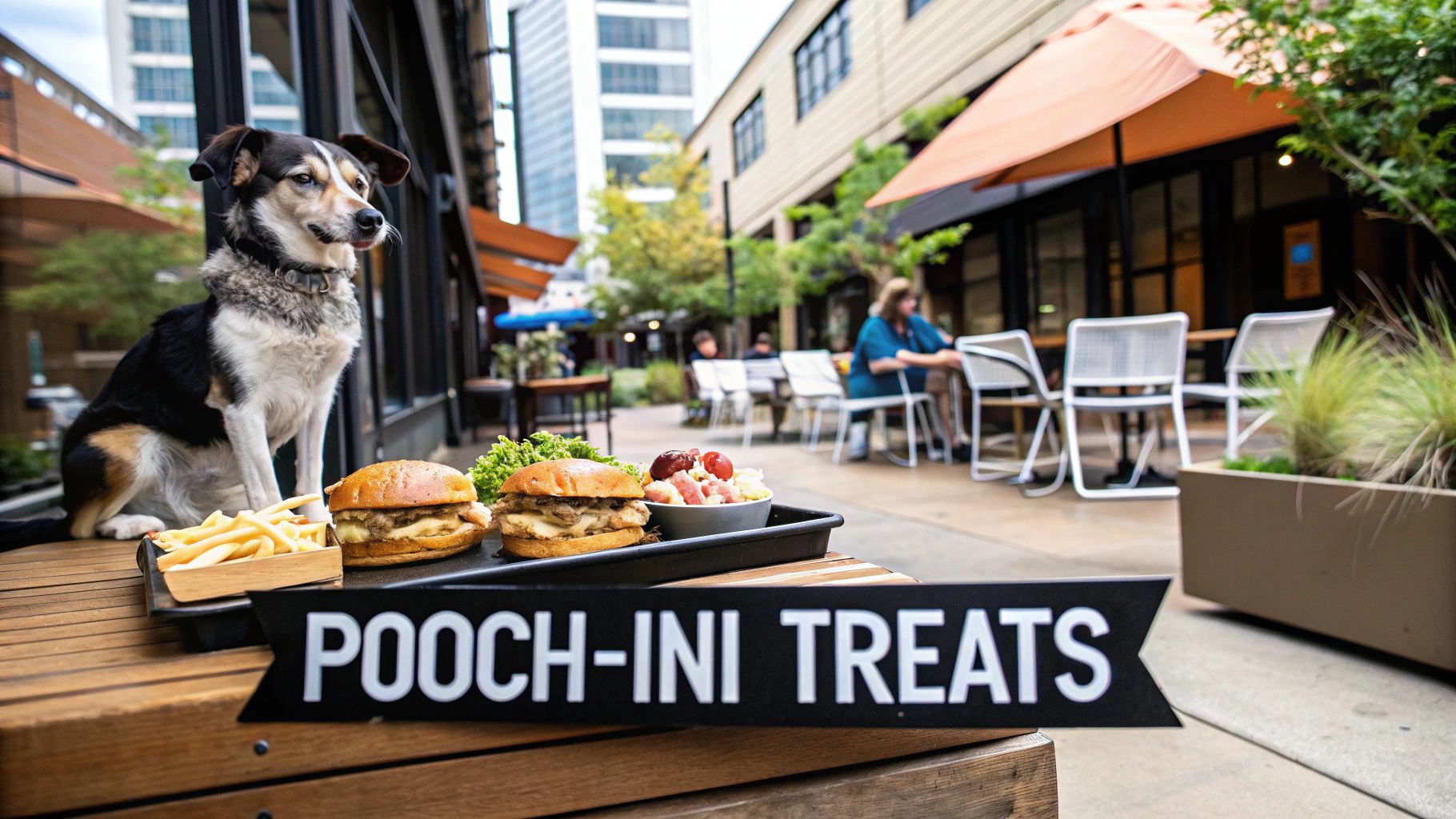 A person holding a Shake Shack bag with burgers and fries visible.