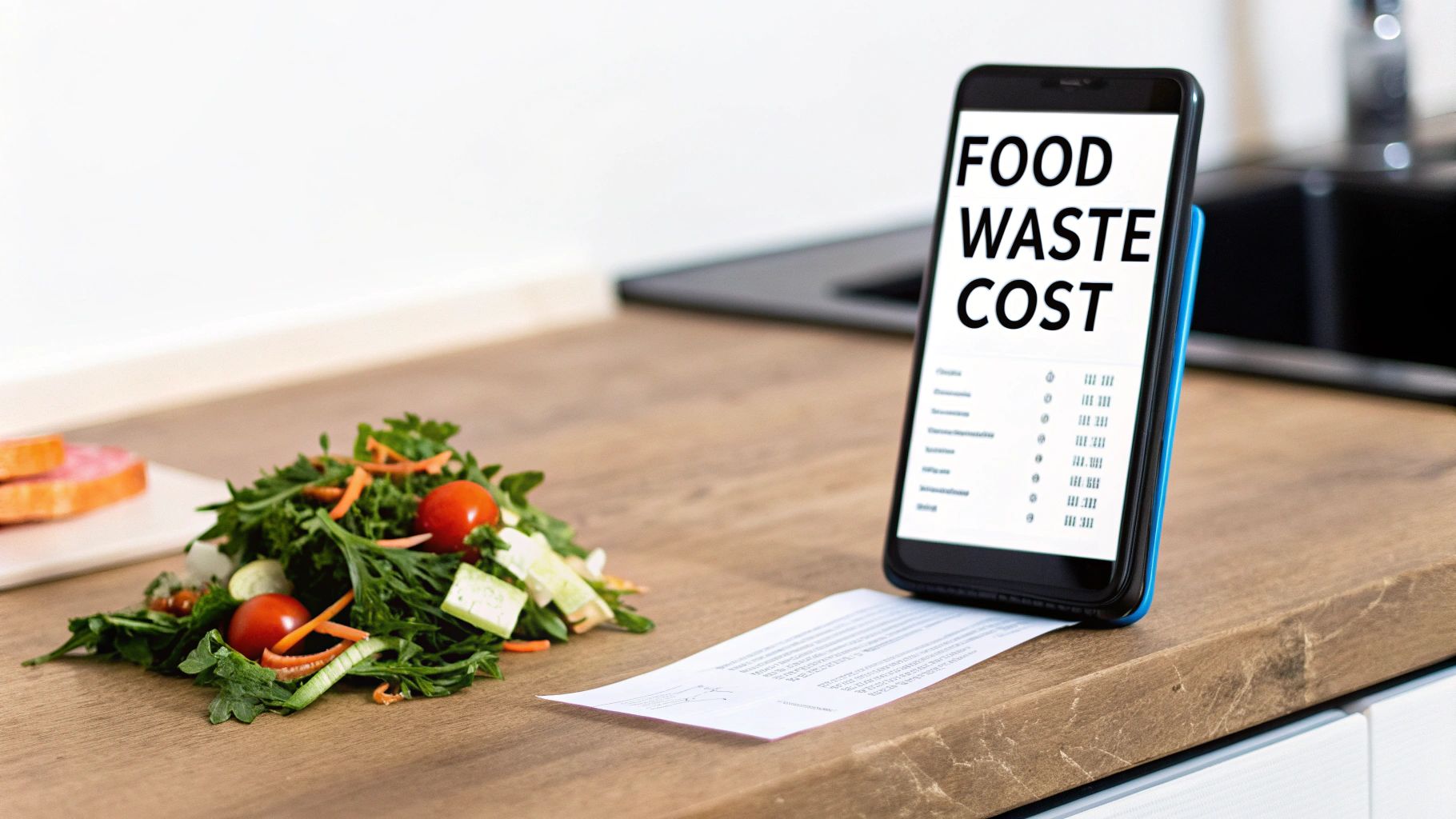 A person scraping leftover food scraps from a plate into a compost bin.