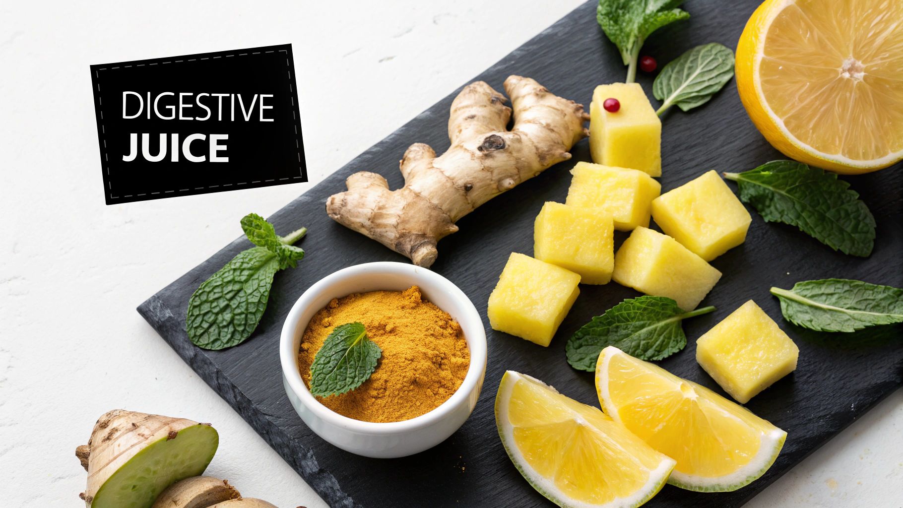 Pineapple Ginger Digestive Juice