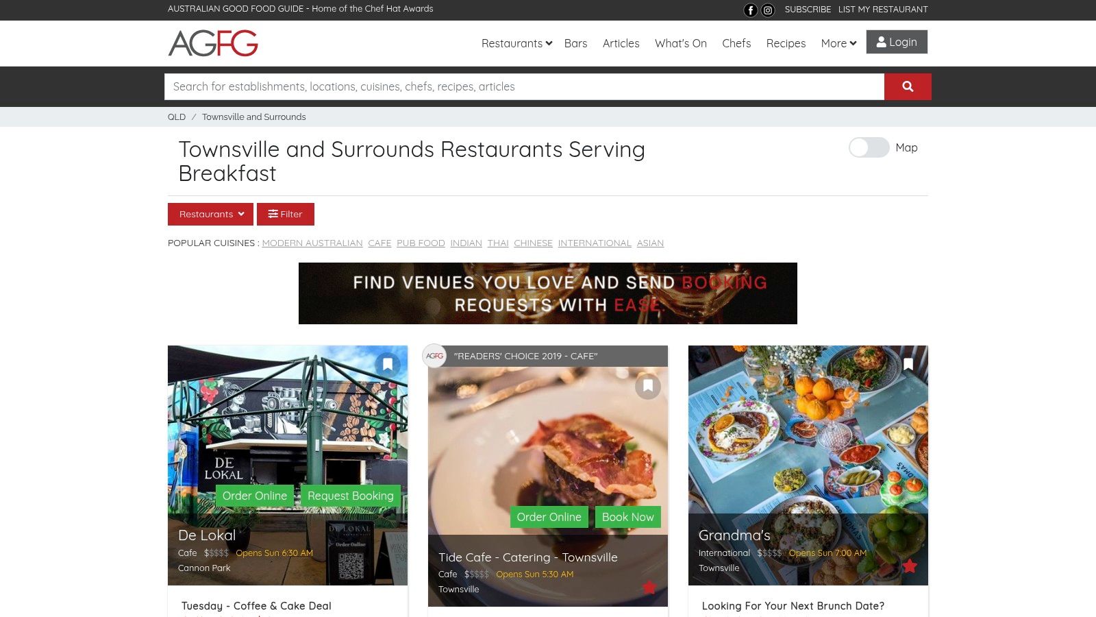 Australian Good Food Guide (AGFG) – Townsville