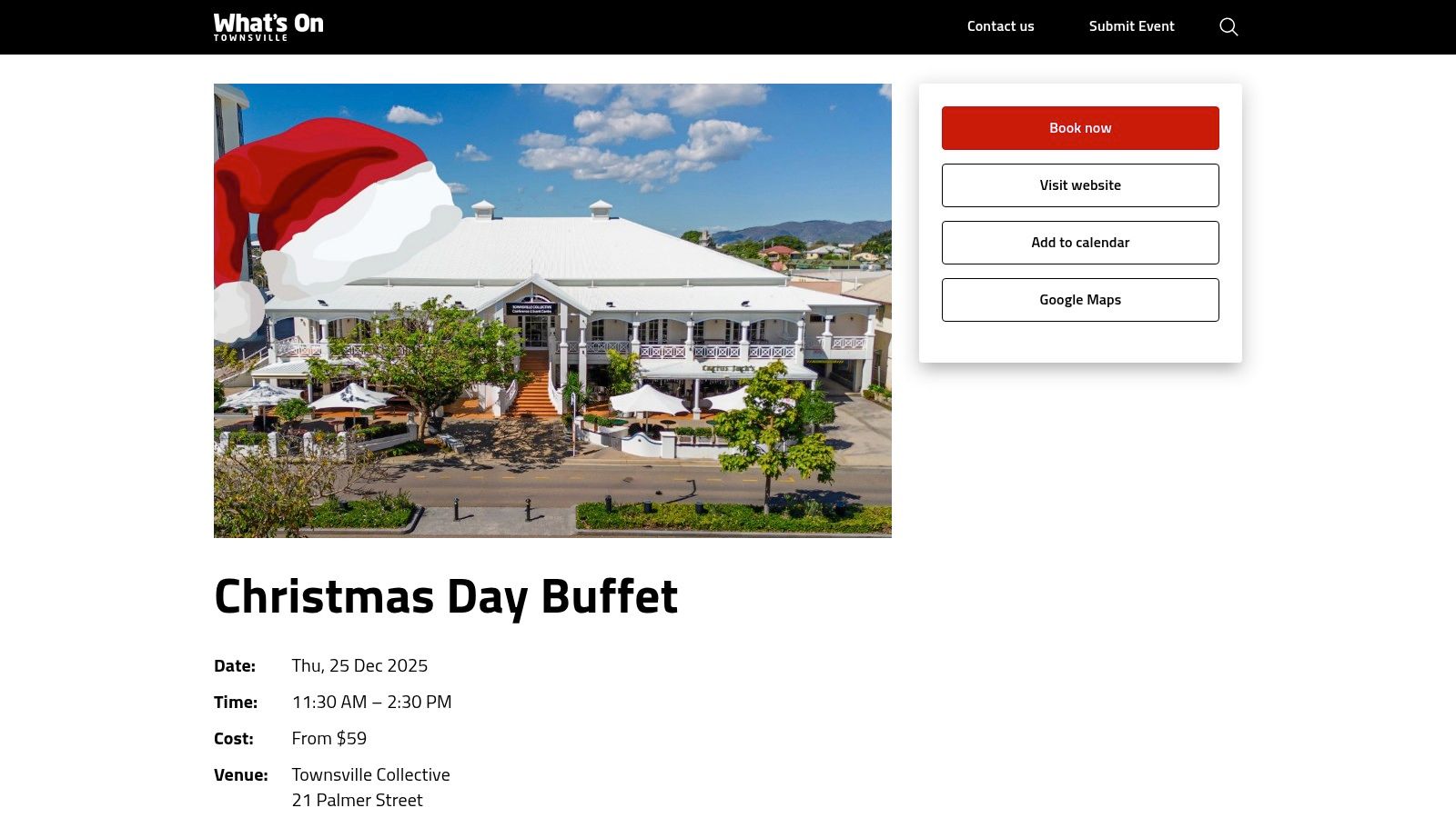 What’s On Townsville (Council events portal)
