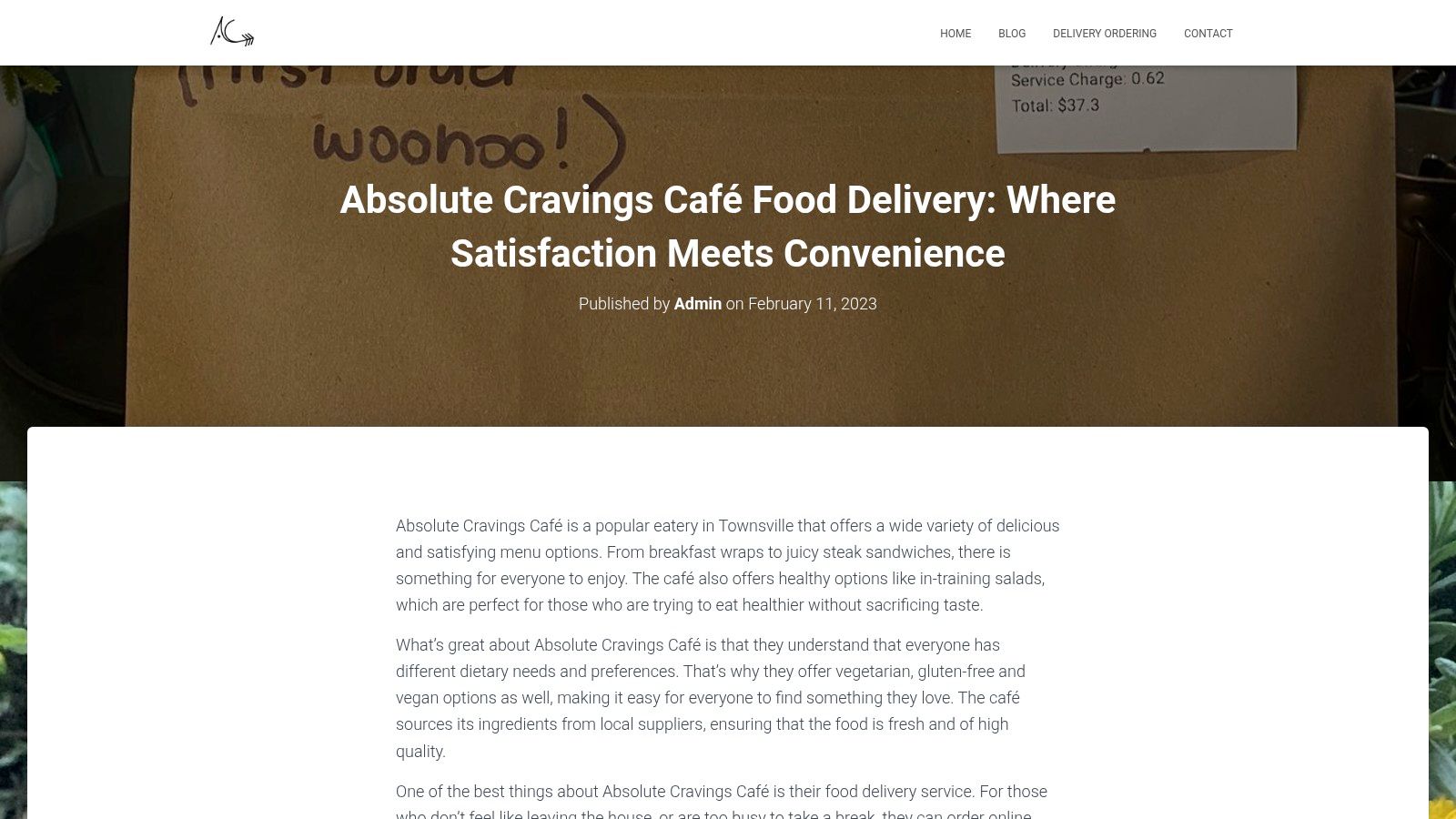 Absolute Cravings: Your Go-To for Wholesome Vegan Delights