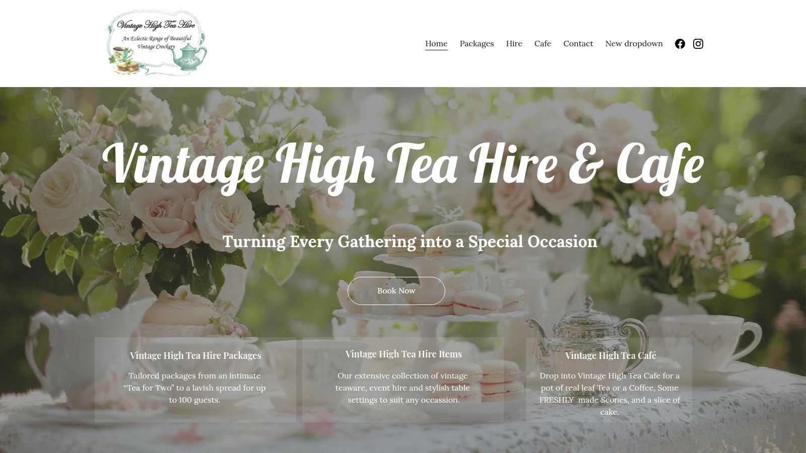 Vintage High Tea Hire & Café