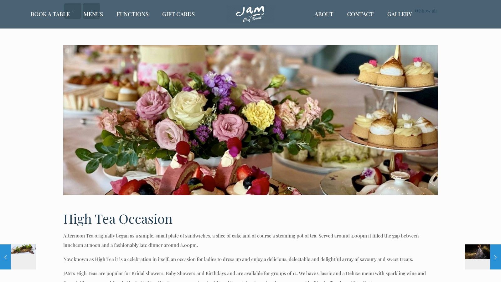 JAM (formerly JAM Corner) – High Tea Occasion