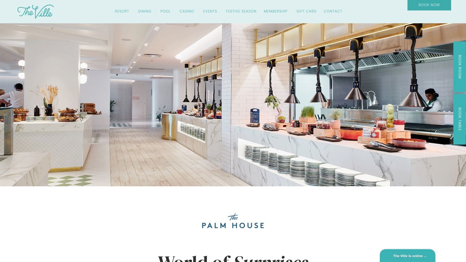 The Palm House (The Ville Resort–Casino) - Official Dining Page