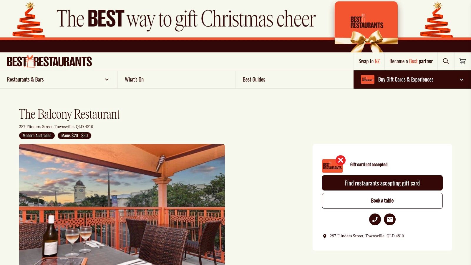 Best Restaurants Australia — curated listing