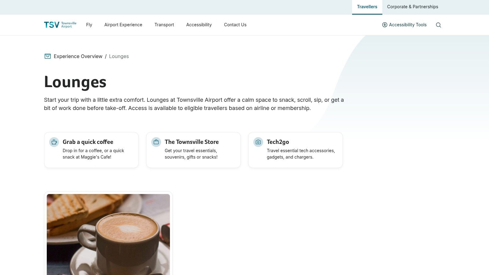 Townsville Airport – Lounges hub (Qantas Club info)