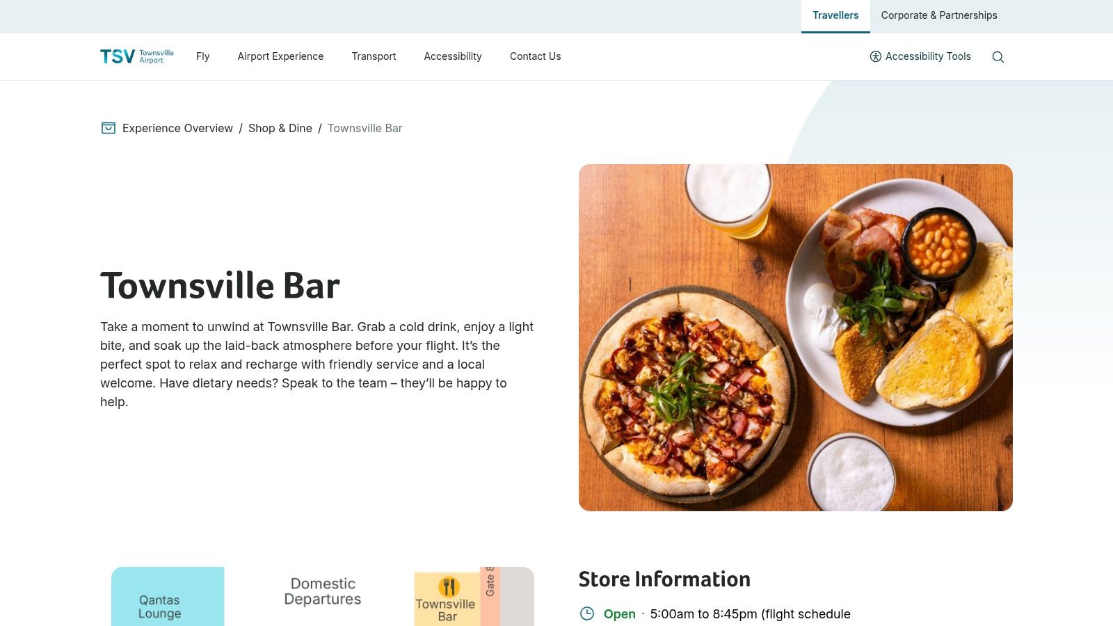 Townsville Airport – Townsville Bar (airside)