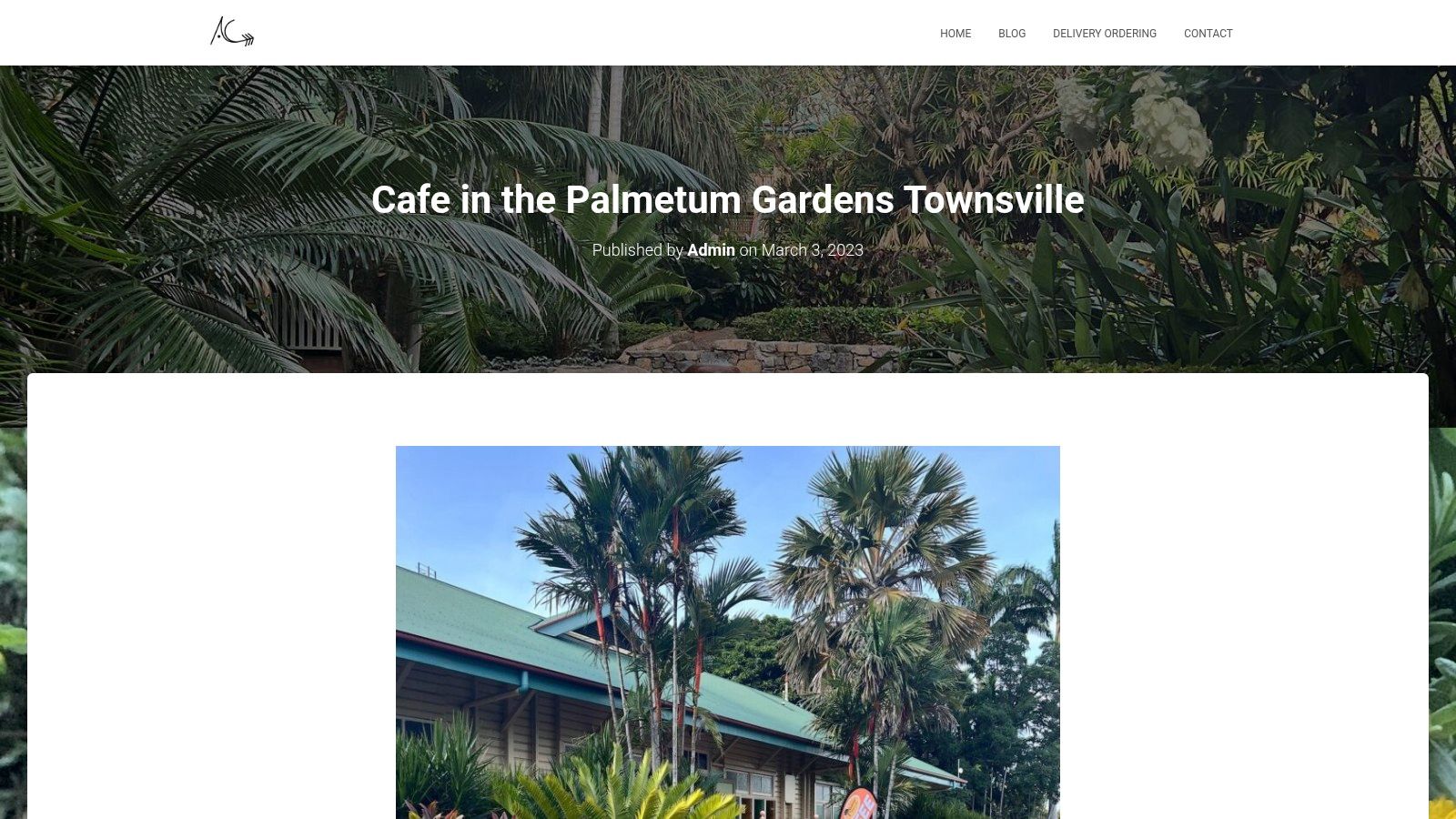 Absolute Cravings: A Gluten-Free Sanctuary in the Palmetum Gardens