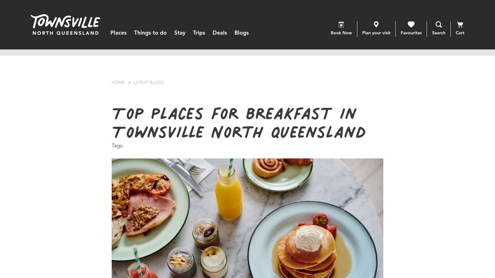 Townsville North Queensland (Official Tourism) – Dining/Breakfast Guides