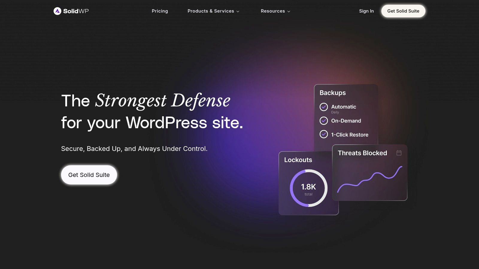 SolidWP – Solid Security (formerly iThemes Security)
