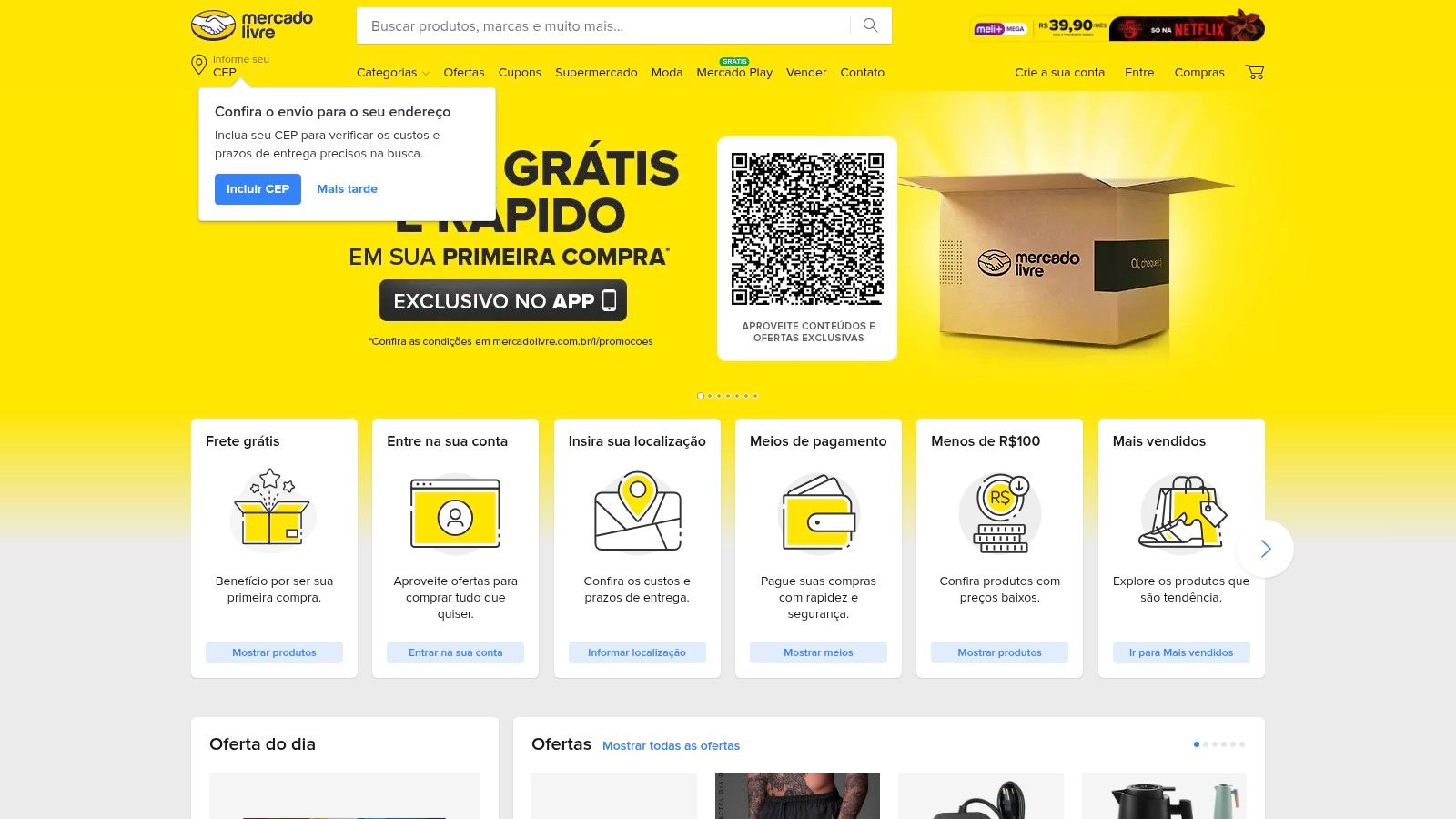 Móbiles musicais infantis no Mercado Livre