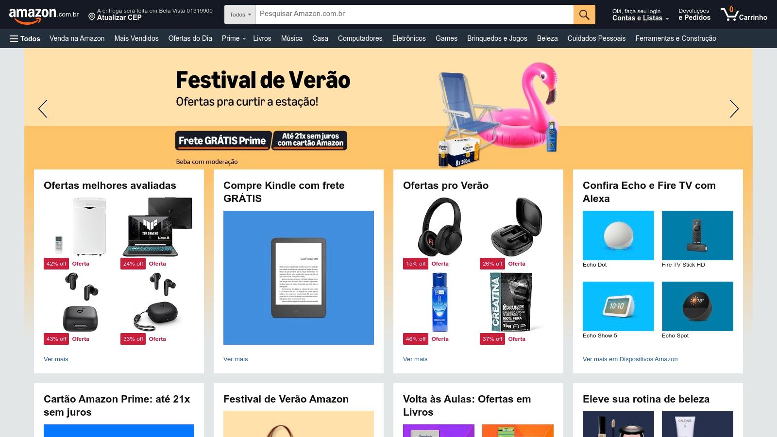Produtos para sono de bebê na Amazon Brasil