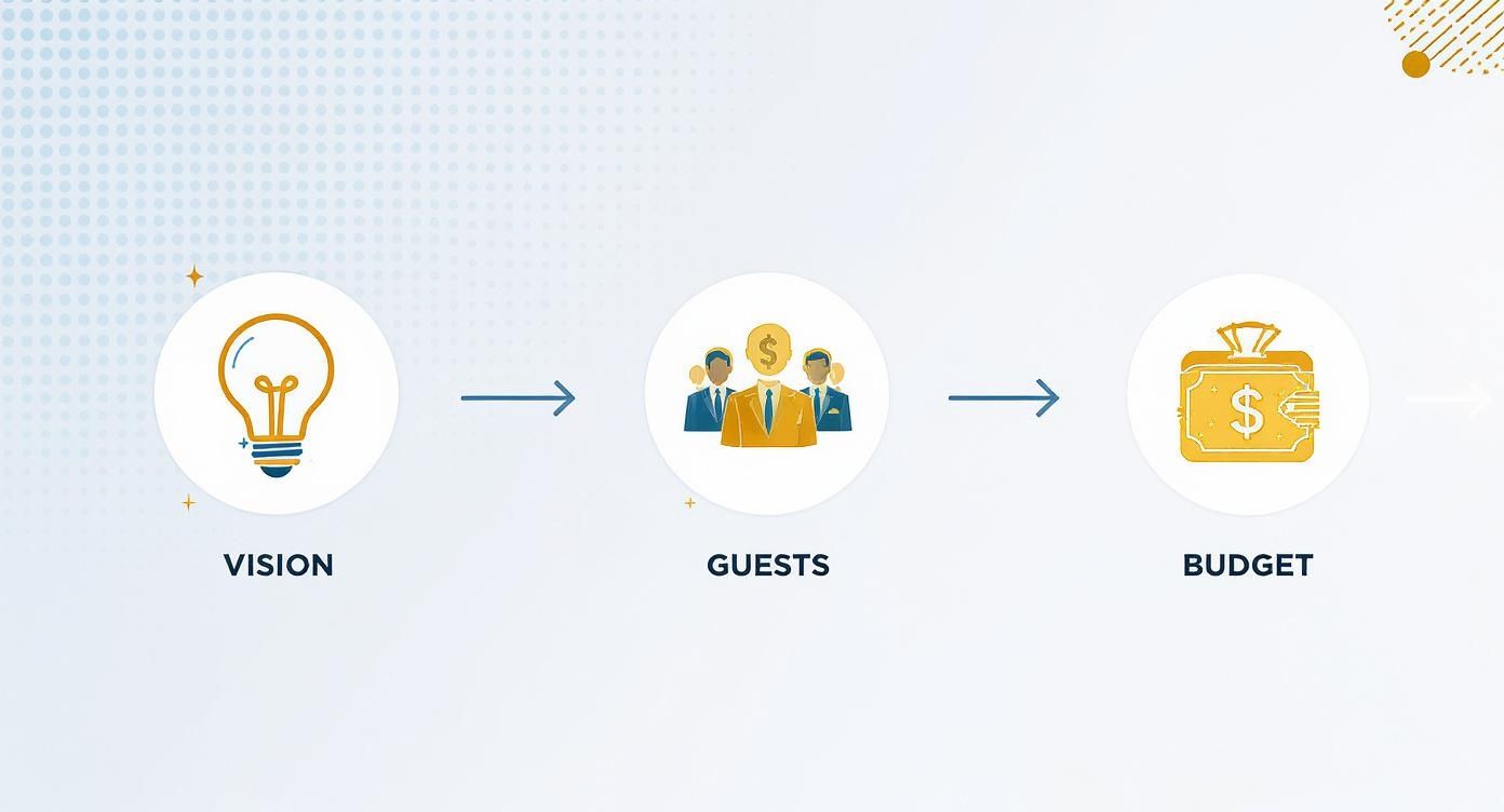 Infographic about catering companies in atlanta