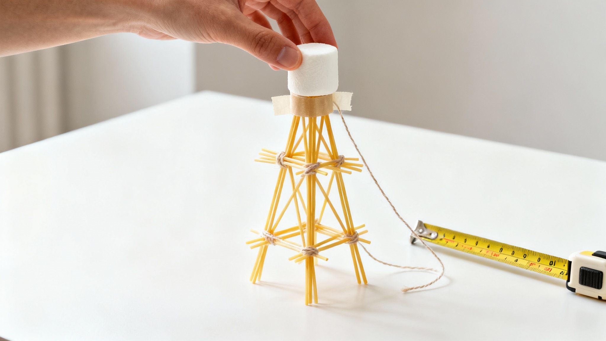 Marshmallow Tower Challenge