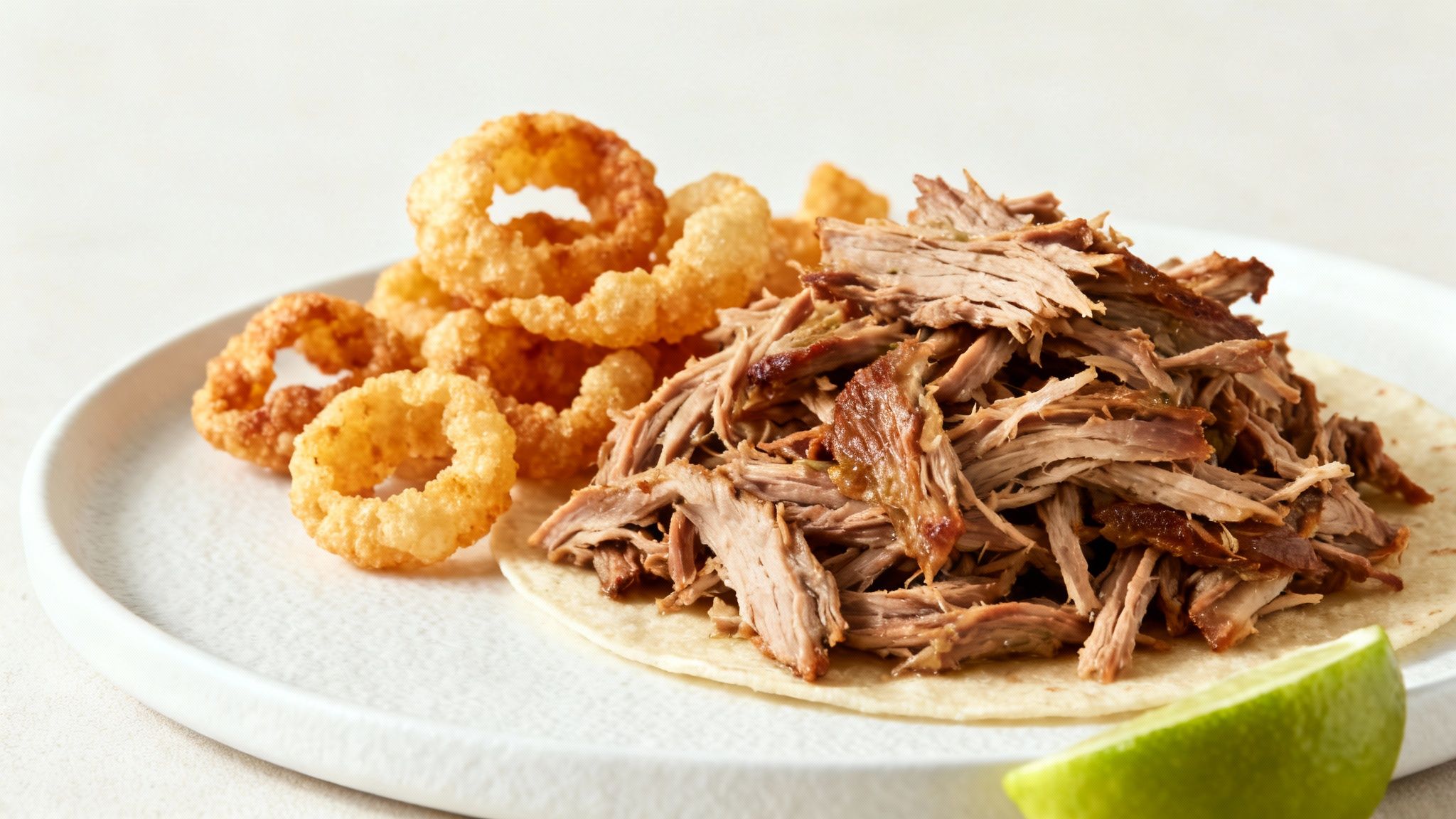 Carnitas with Chicharrones (Pork Rinds)