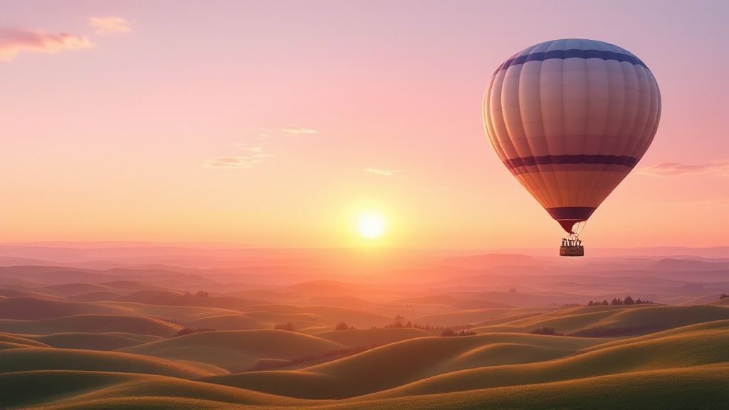 Sunset Hot Air Balloon Ride