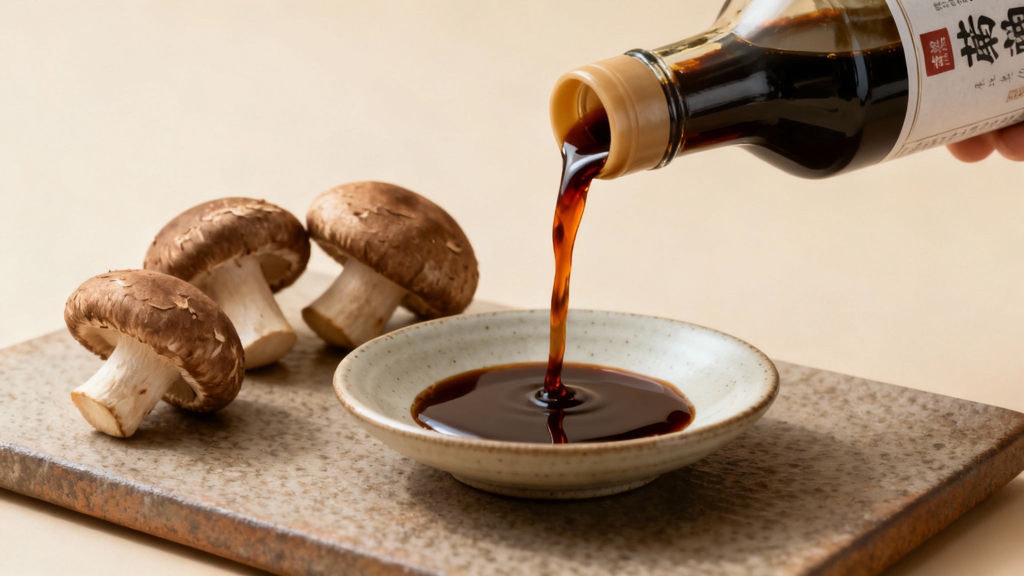 Mushroom-Based Soy Sauce or Mushroom Soy