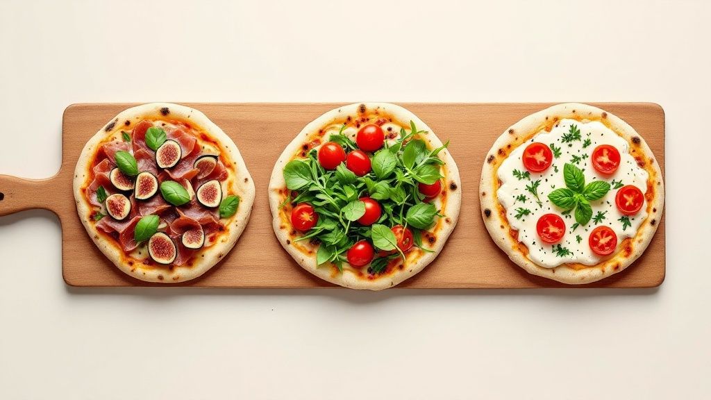 Artisanal Flatbread Pizzas
