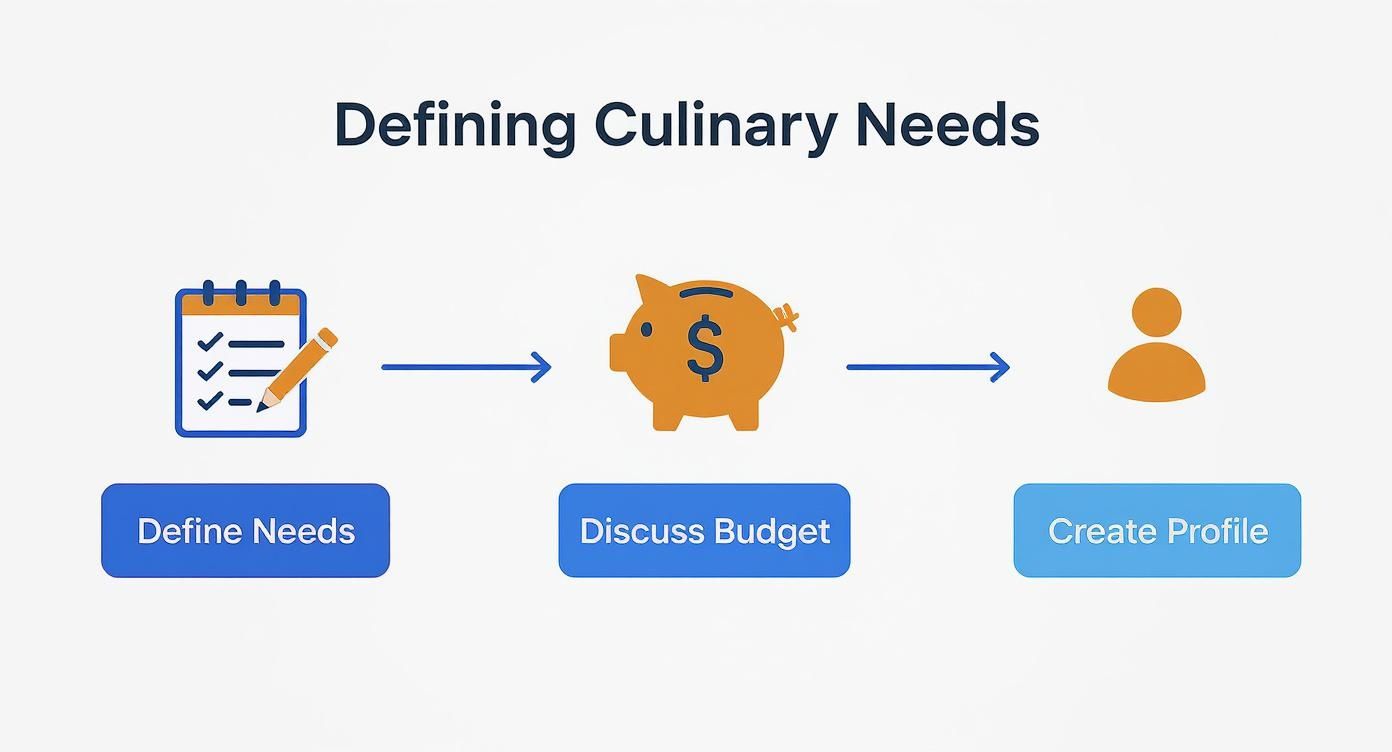 Infographic about atlanta personal chef services