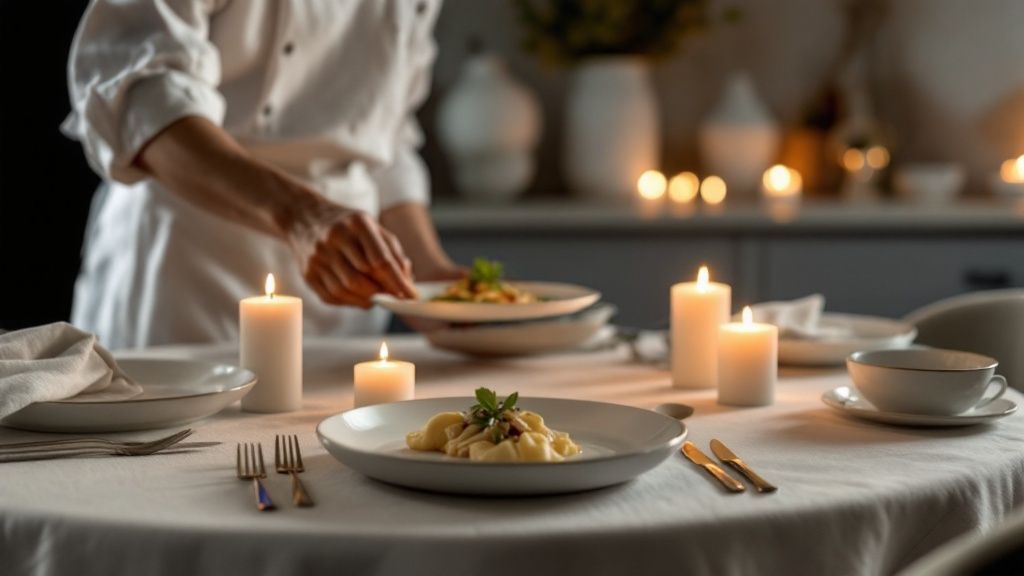 Private Chef Experience at Home