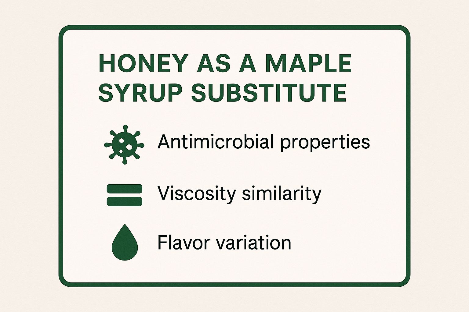 Infographic showing key data about Honey