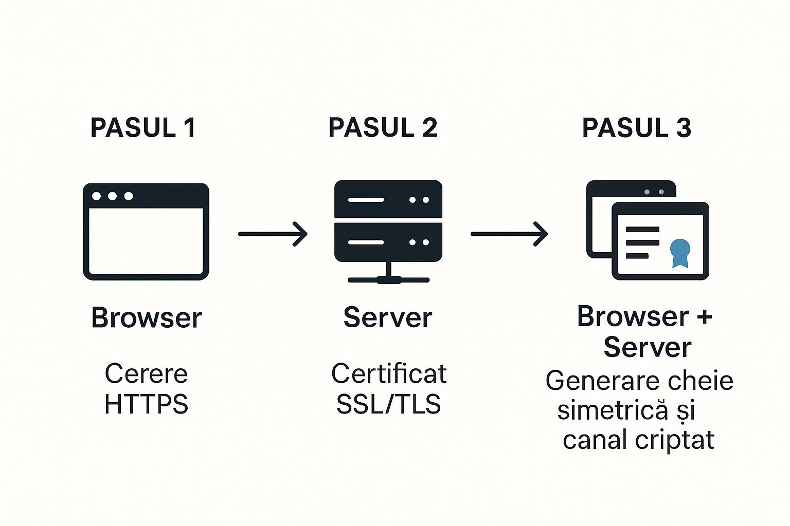 Firmă de hosting în București - Servicii Profesionale de Găzduire - BTS Telecom | Ce Înseamnă HTTPS și De ce Este Esențial pentru Siguranță Infographic about ce inseamna https