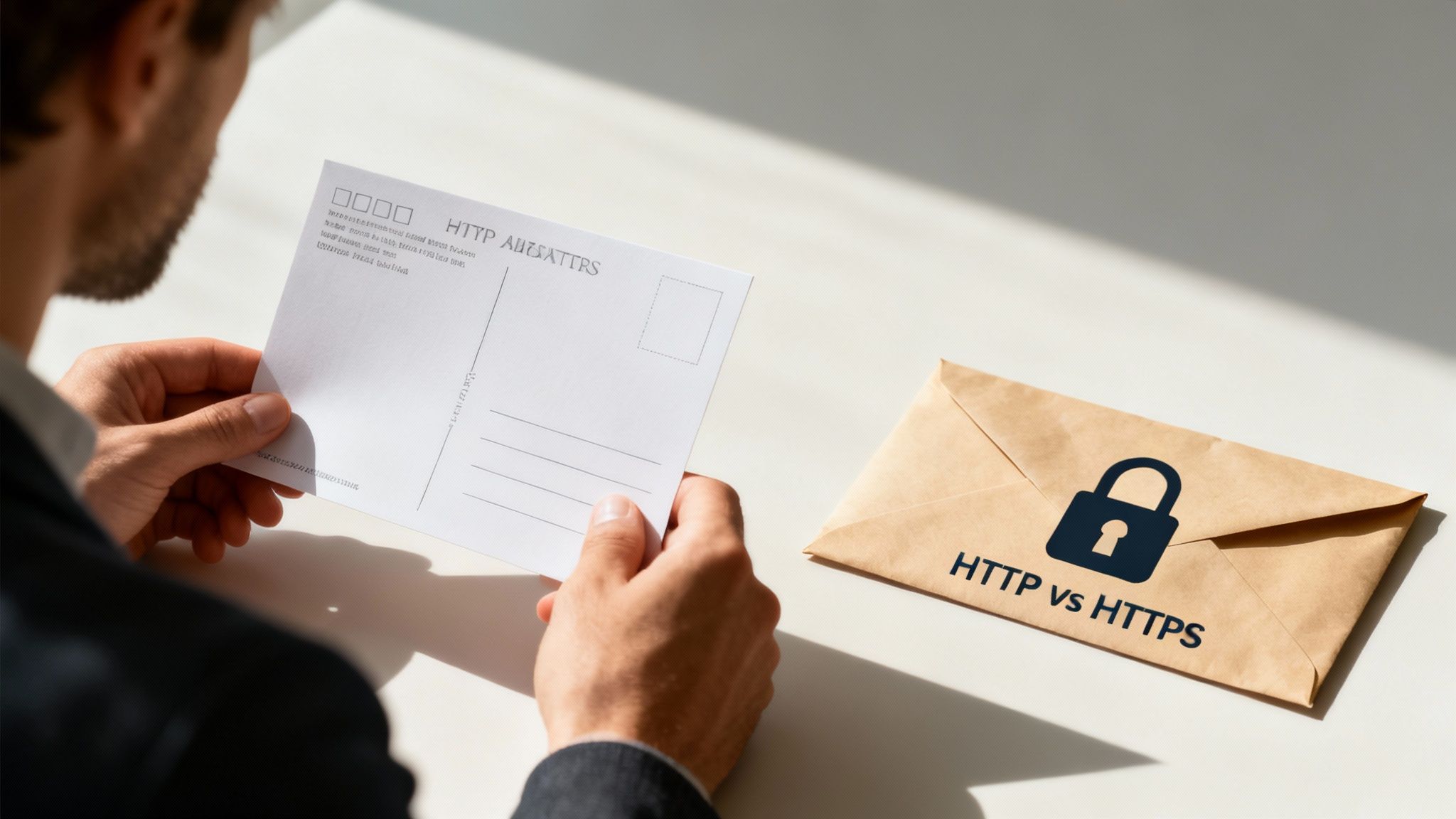Firmă de hosting în București - Servicii Profesionale de Găzduire - BTS Telecom | Ce Înseamnă HTTPS și De ce Este Esențial pentru Siguranță O ilustrație a unui lacăt securizat peste globul pământesc, simbolizând securitatea pe internet.