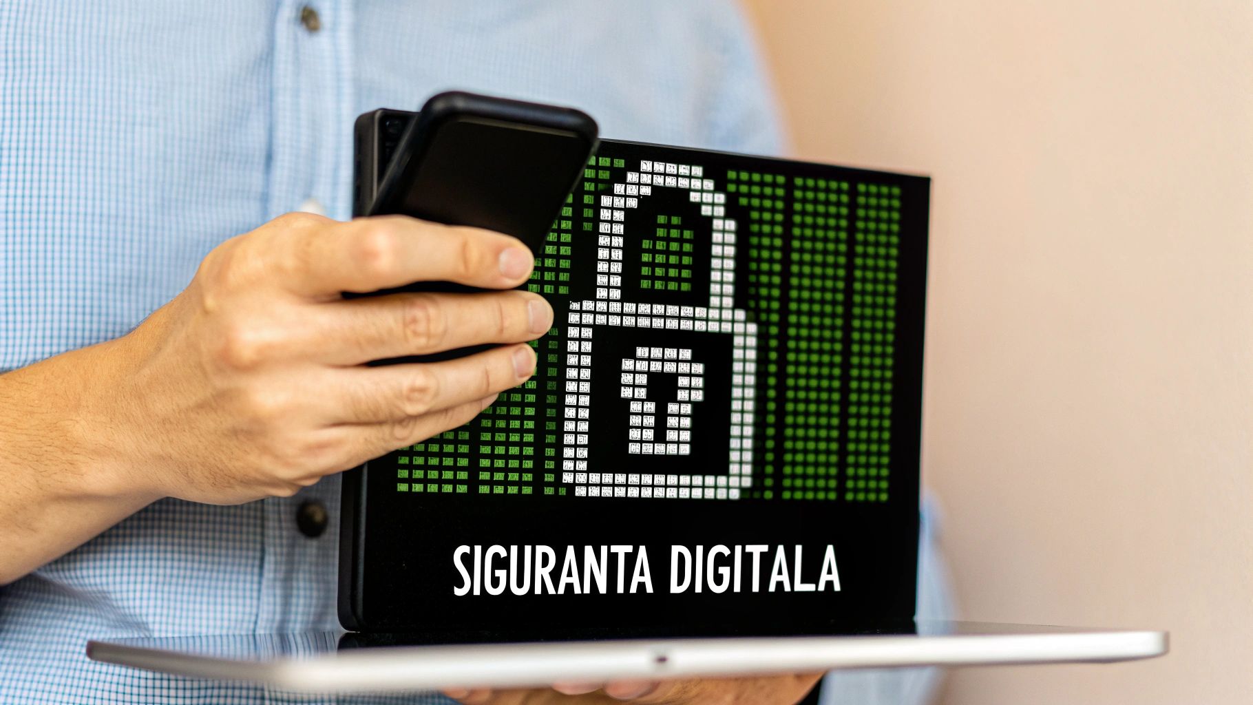 Firmă de hosting în București - Servicii Profesionale de Găzduire - BTS Telecom | Ce înseamnă backup? Ghid esențial pentru protecția datelor O imagine abstractă a unui scut digital care protejează date digitale, simbolizând securitatea oferită de un backup