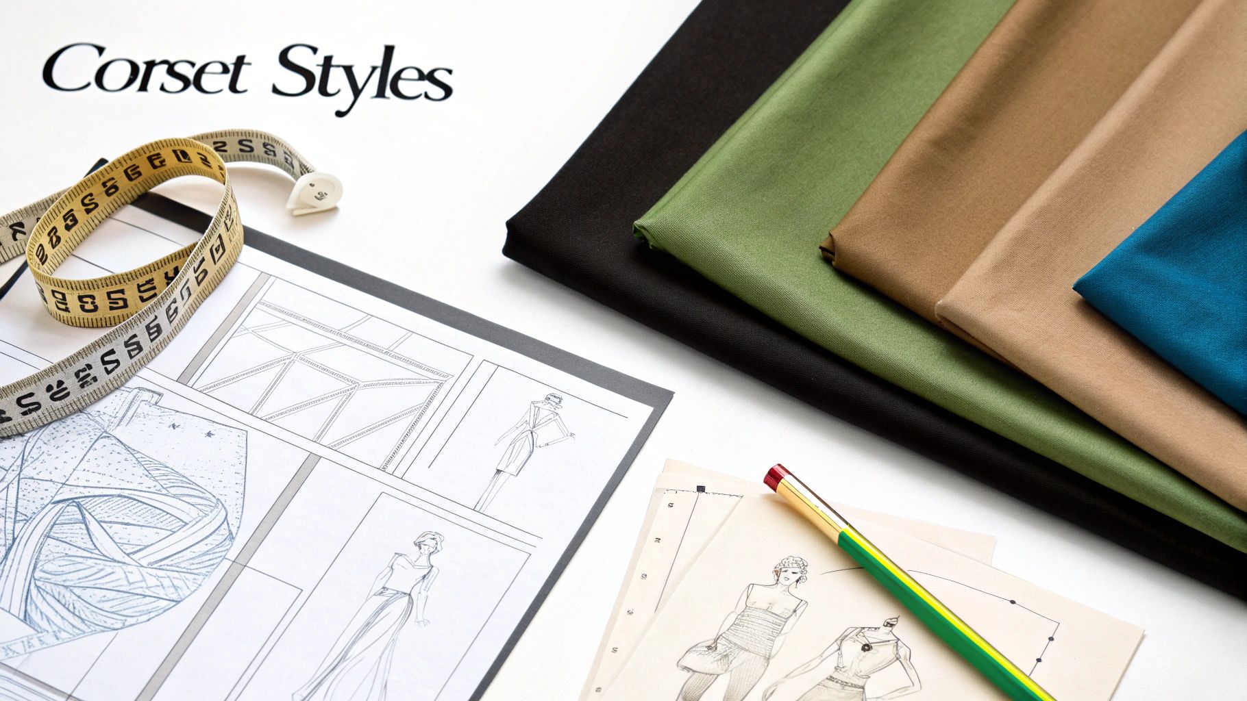 Corset Styles and Fabrics