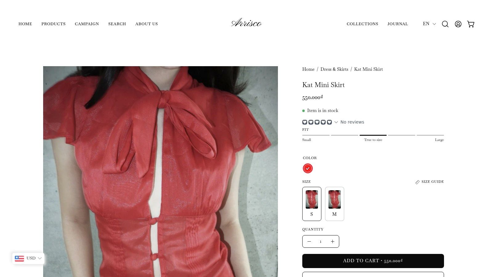 Kat Mini Skirt – Arrisco