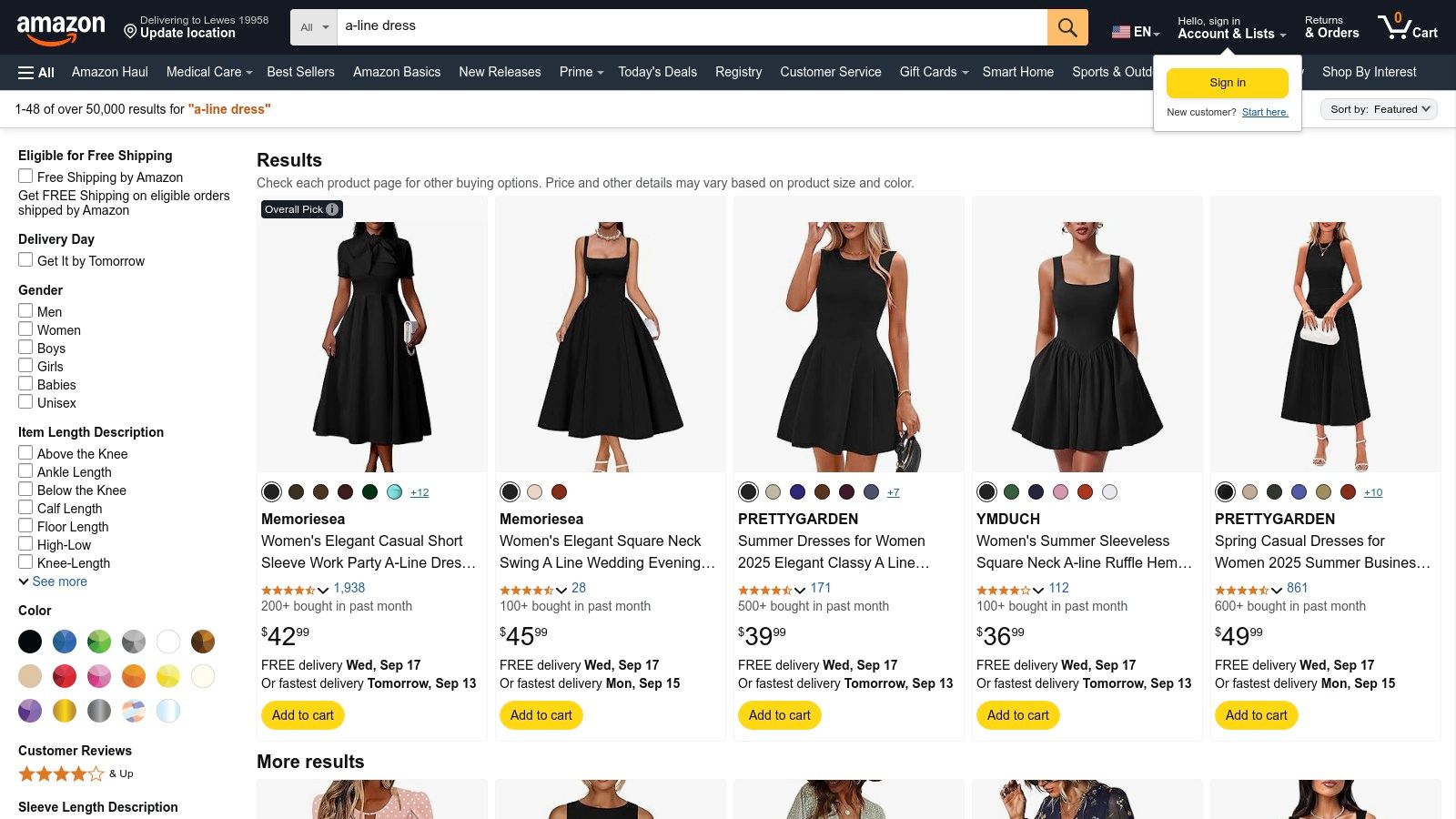 Amazon Fashion