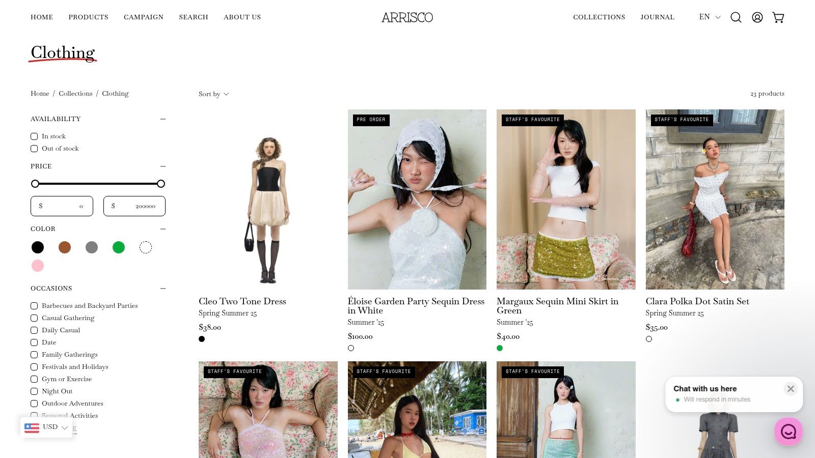 Clothing – Arrisco